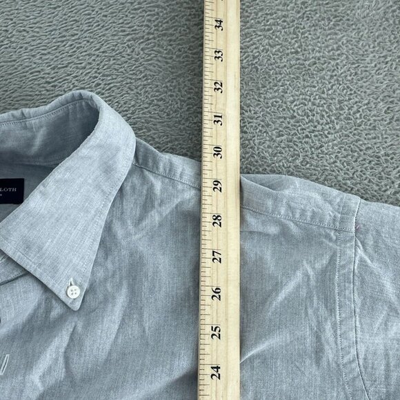 Proper Cloth Mens Button-Down Shirt Size 2XL Light Gray 4020 - Picture 4 of 7